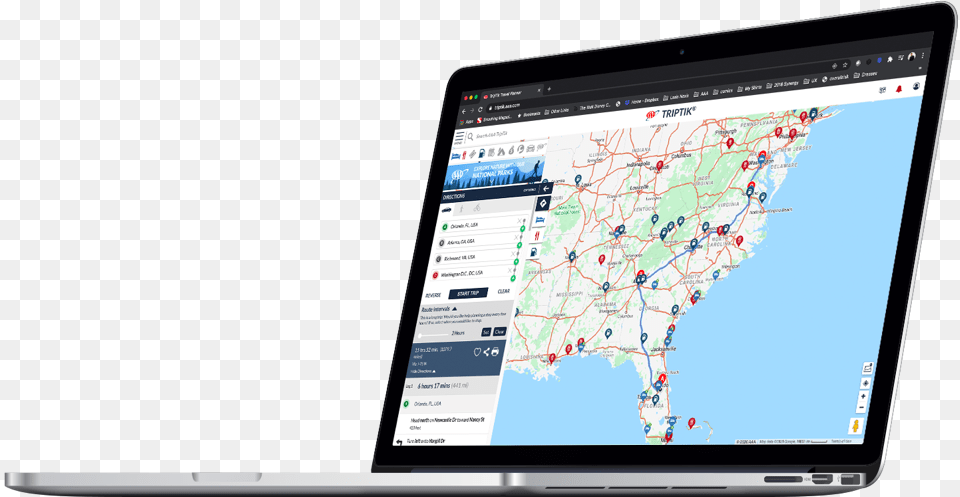 Why You Should Plan Your Next Road Trip With Aaa Technology Applications, Computer, Electronics, Computer Hardware, Hardware Free Png Download