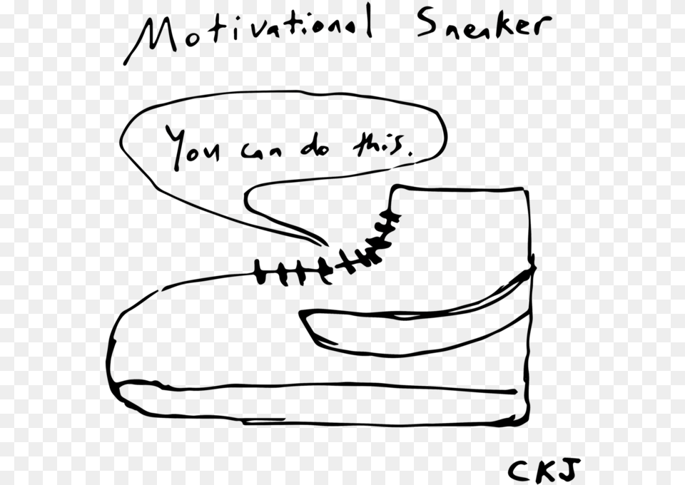 Wi Motivational Sneaker Line Art, Clothing, Hat, Footwear, Shoe Png Image