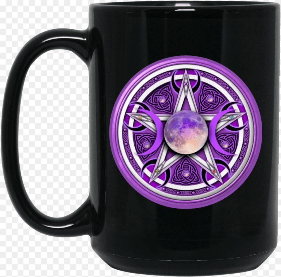 Wiccan Purple Moon, Cup, Beverage, Coffee, Coffee Cup Png