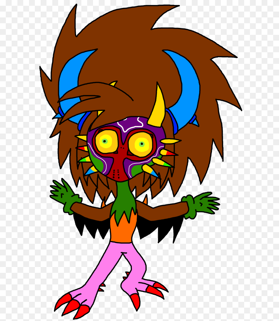 Wichard Jr With Majoras Mask, Baby, Person, Cartoon Png