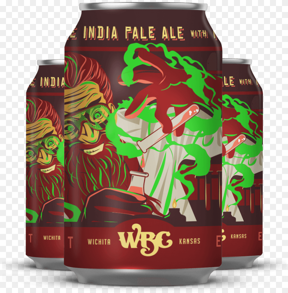 Wichita Brewing Mad Scientist, Alcohol, Beer, Beverage, Lager Png Image