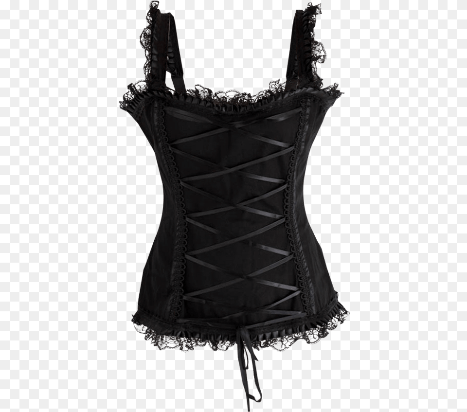 Wicked Beauty Ribbon Trimmed Top Lingerie Top, Clothing, Corset, Adult, Bride Png Image