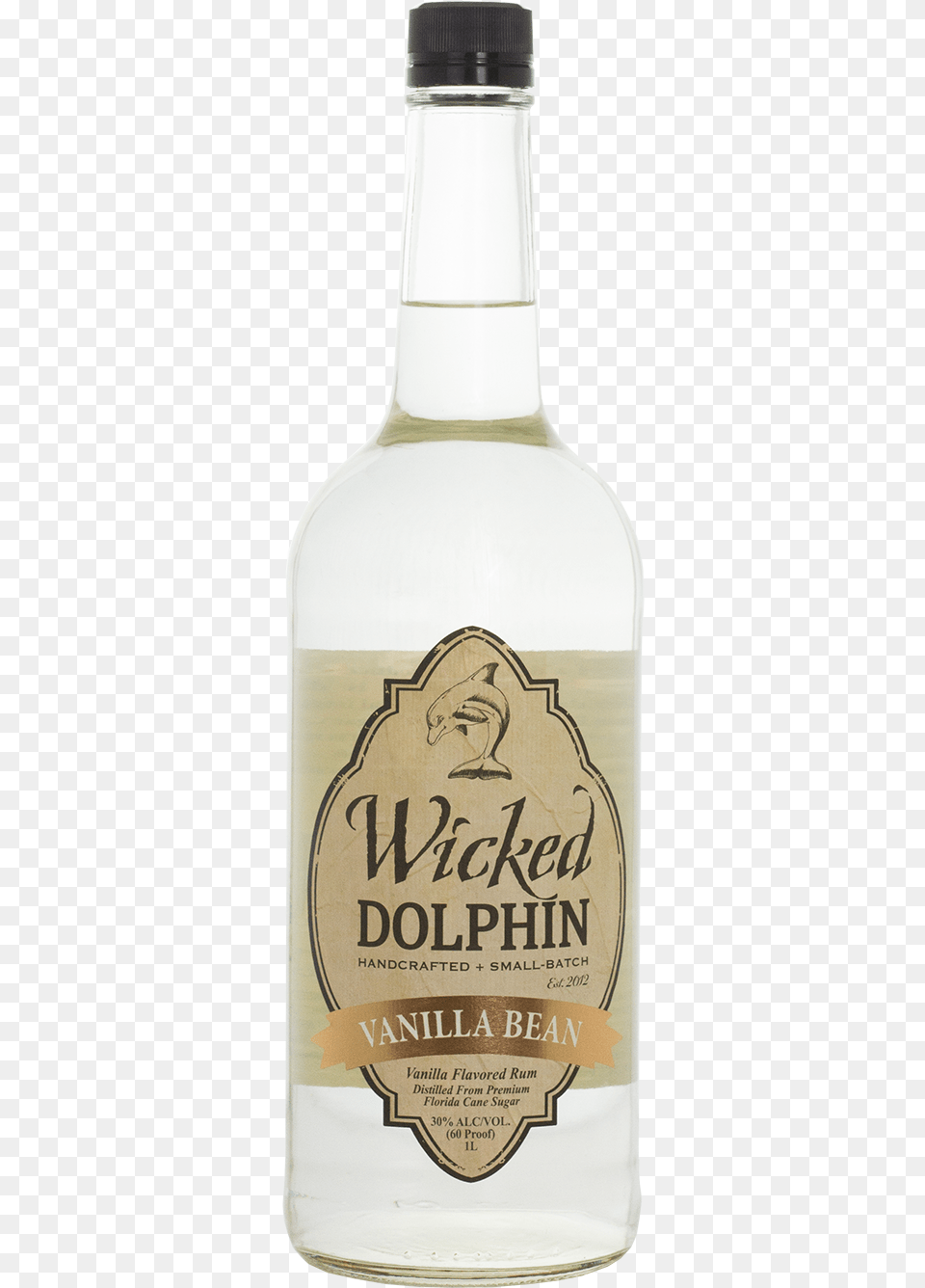 Wicked Dolphin Vanilla Rum, Alcohol, Beverage, Gin, Liquor Free Transparent Png