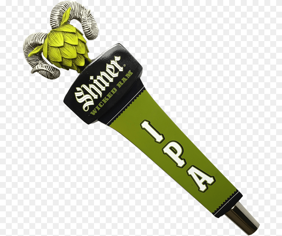 Wicked Ram Ipa Tap Handle Shiner Bohemian Black Lager Formerly Shiner, Electrical Device, Microphone, Animal, Bird Free Png