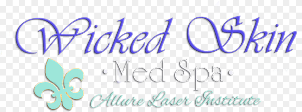 Wicked Skin Med Spa Calligraphy, Text, Handwriting, Blackboard Free Png Download