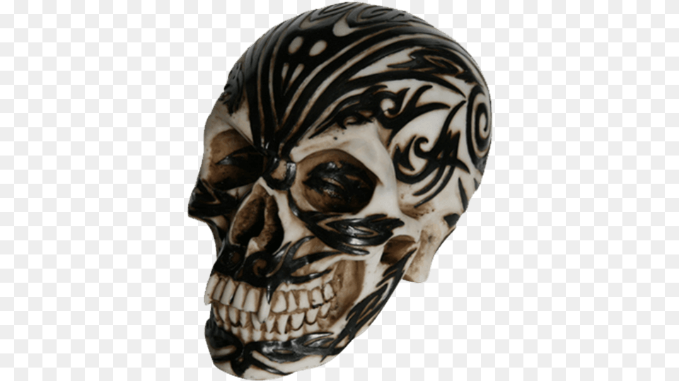 Wicked Tribal Tattoo Venom Skull Statue The Arts, Mask, Adult, Male, Man Png