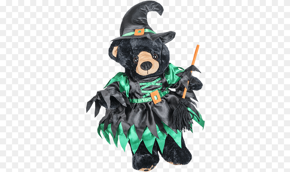 Wicked Witch Costume Teddy Bear, Clothing, Person, Teddy Bear, Toy Png