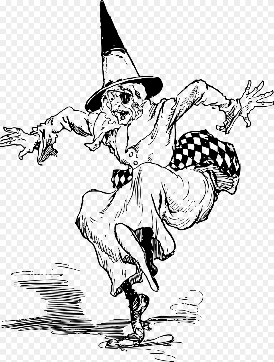 Wicked Witch Of The West The Wizard Wicked Witch Of Wicked Witch Of The West Illustration, Gray Png