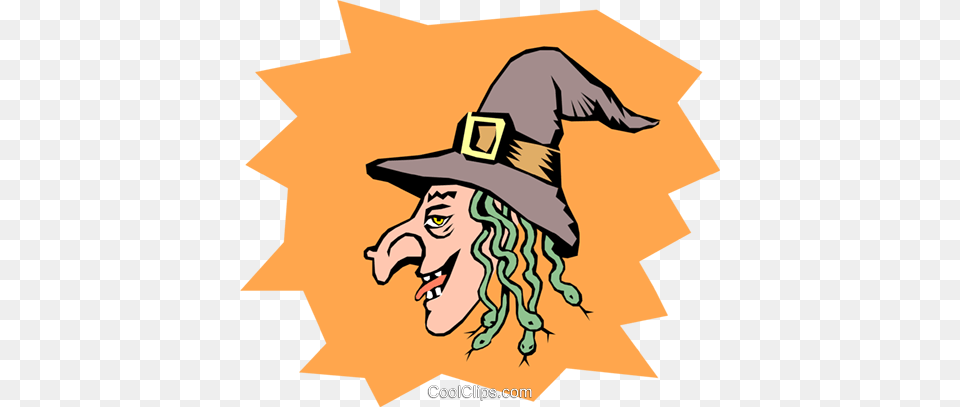 Wicked Witches Royalty Vector Clip Art Illustration, Clothing, Hat, Baby, Person Png