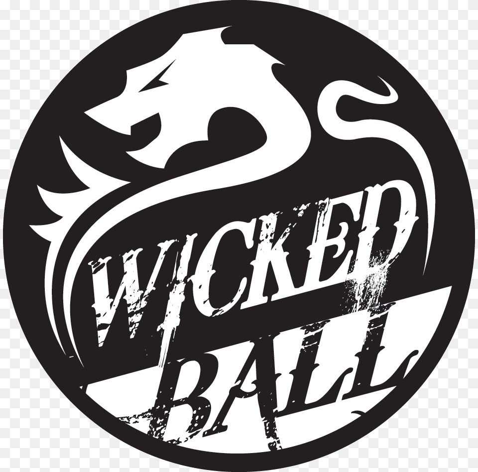 Wickedball Chicago, Logo, Sticker, Ammunition, Grenade Free Transparent Png