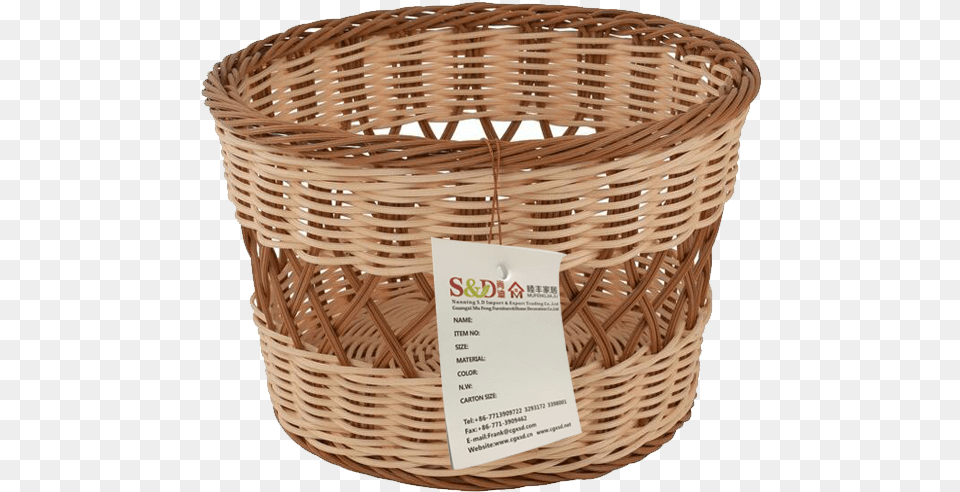 Wicker, Basket, Crib, Furniture, Infant Bed Png Image