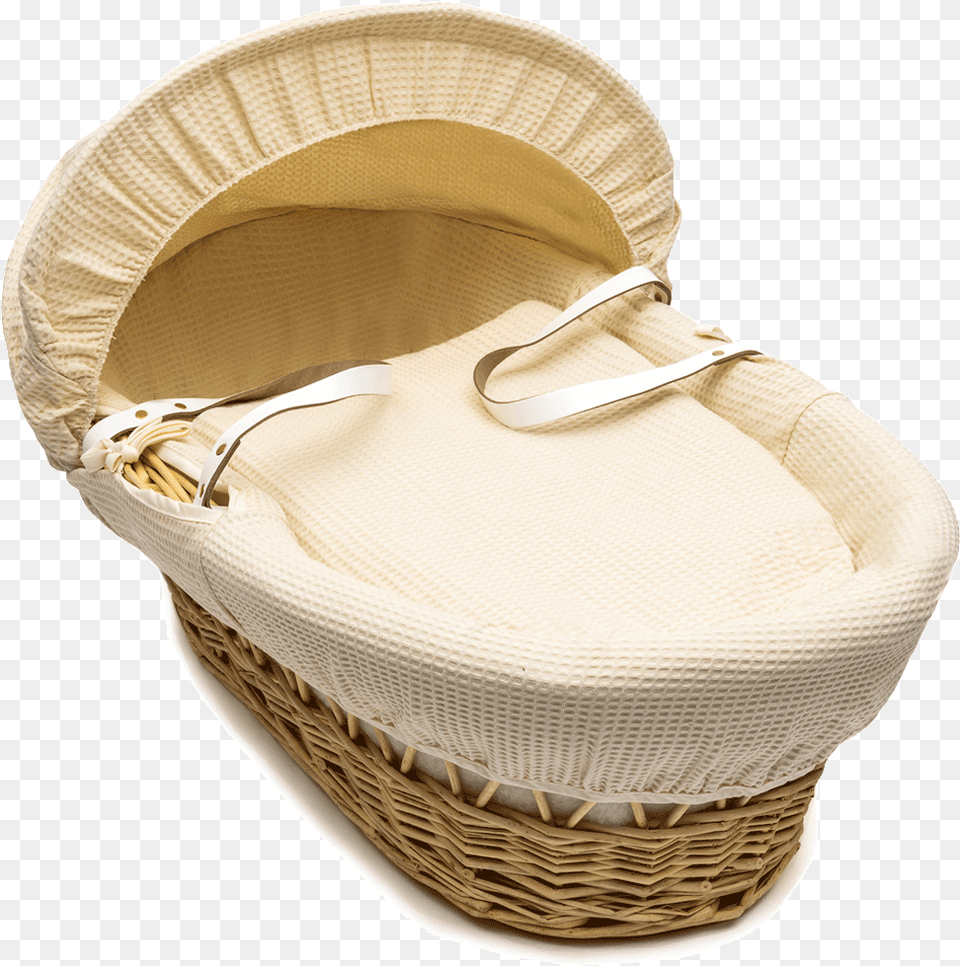 Wicker Basket, Furniture, Bed, Cradle, Baby Free Transparent Png