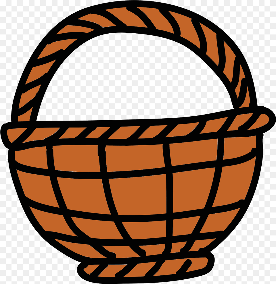 Wicker Basket Icon Empty Flower Basket Icon Clipart Empty Basket Animated, Ammunition, Grenade, Weapon Png Image