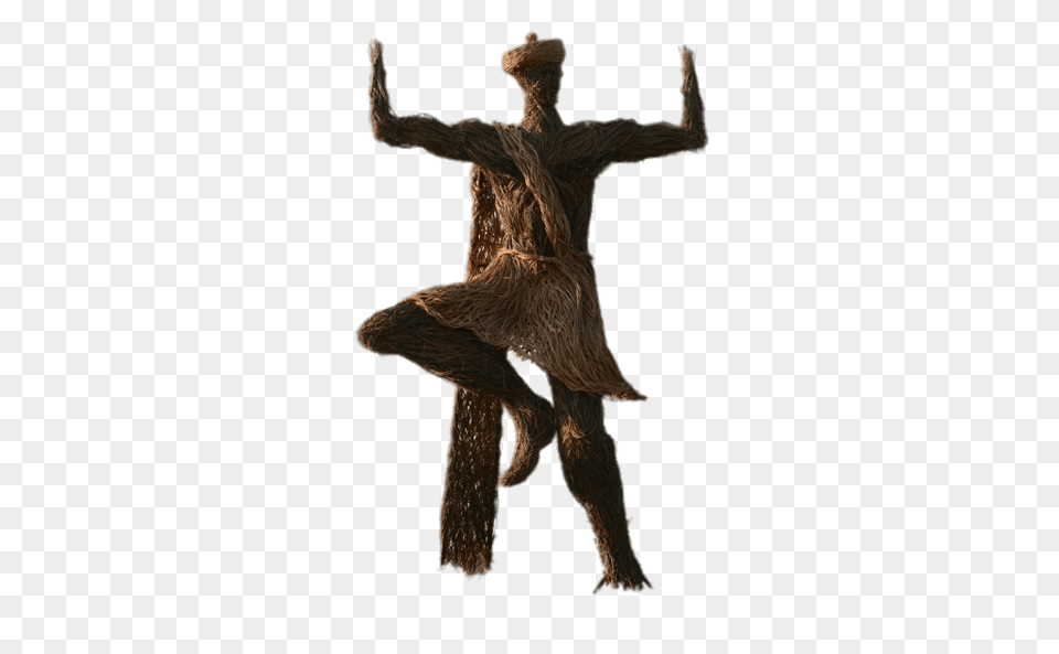 Wicker Man Arms Up, Wood, Art, Cross, Symbol Free Png Download