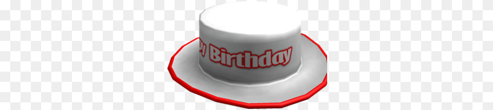 Wide Brimmed Happy Birthday Hat Cowboy Hat, Clothing, Birthday Cake, Cake, Cream Png