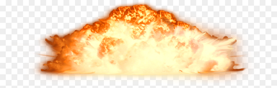 Wide Explosion, Fire, Mountain, Nature, Outdoors Free Png Download