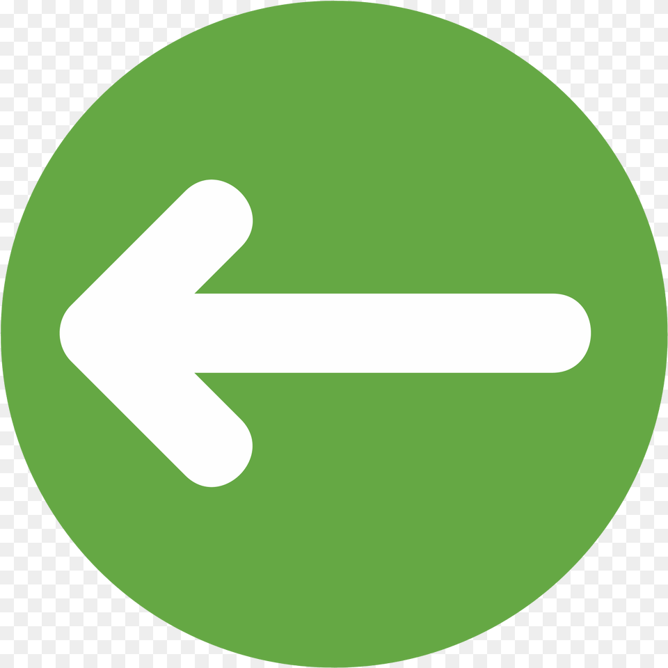 Wide Long Left Arrow Icon Left Button, Sign, Symbol, Road Sign, Disk Png