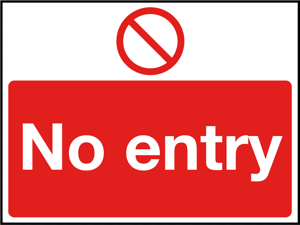 Wide No Entry Signtitle Wide No Entry Sign Entry Sign, Symbol, Road Sign Png