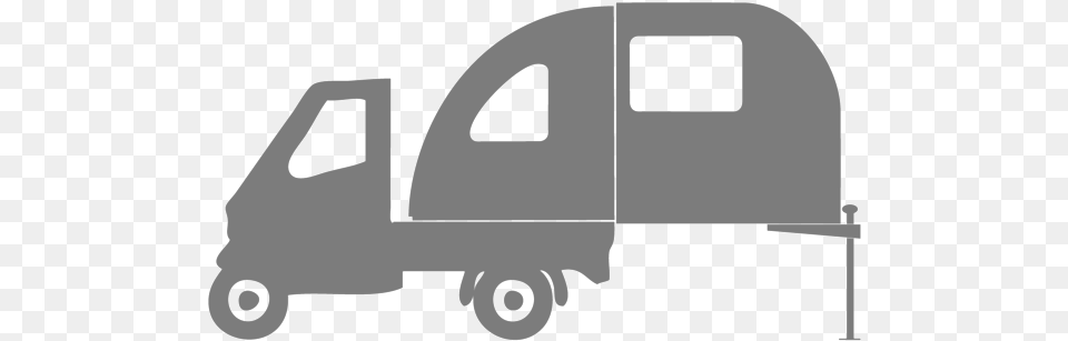 Wide Path Camper Truck, Vehicle, Van, Transportation, Caravan Free Png Download