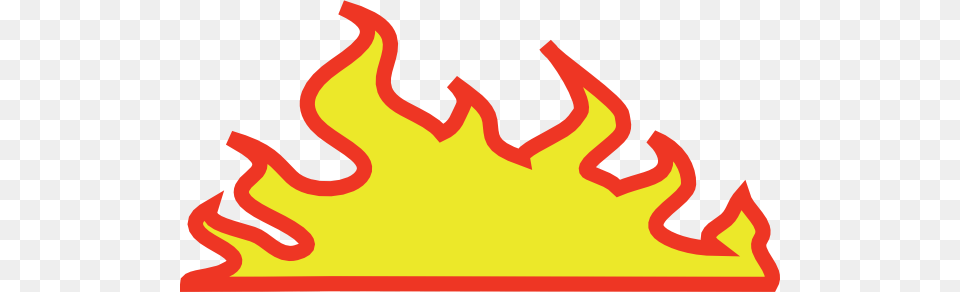 Wide Racing Flame Clip Art, Fire, Food, Ketchup Free Transparent Png