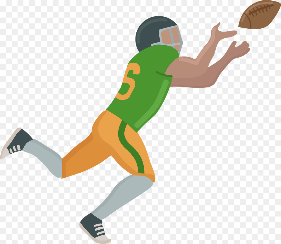 Wide Receiver Clipart, Sport, Handball, Ball, Person Free Png