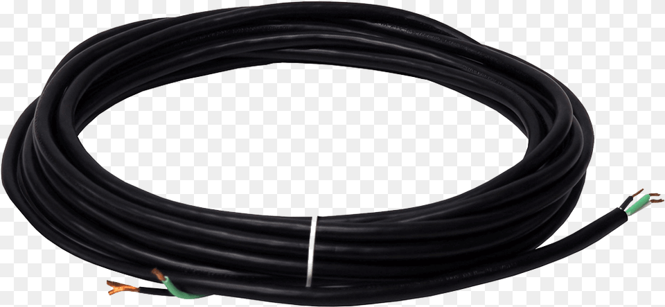 Wide Track 22 Ft Black Power Cord Coaxial Cable Free Transparent Png