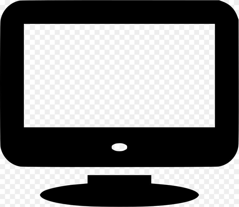 Widescreen Tv Icon Hardware, Computer Hardware, Screen, Electronics Free Png Download