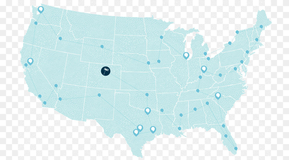 Widewonder Mapoftour Iowa To California, Chart, Map, Plot, Atlas Free Png Download