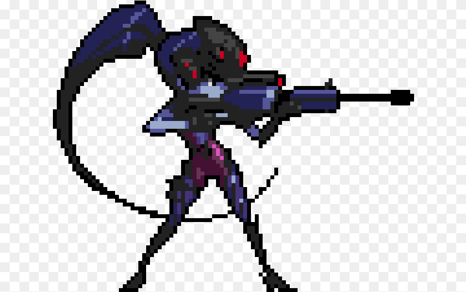 Widowmaker From Overwatch Overwatch Widowmaker Pixel Spray Png Image