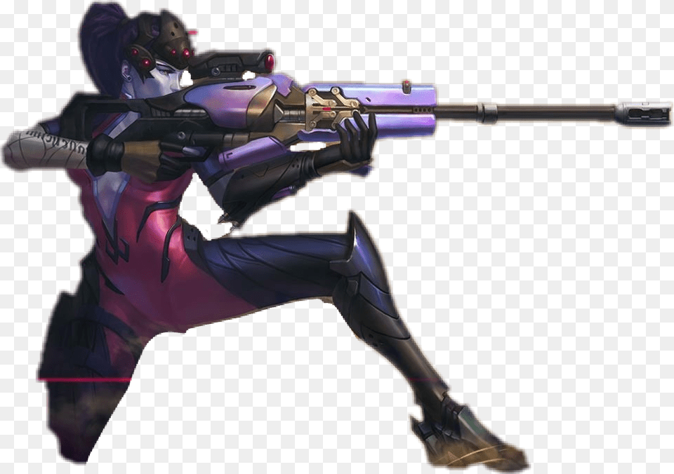 Widowmaker Overwatch, Firearm, Gun, Rifle, Weapon Png Image
