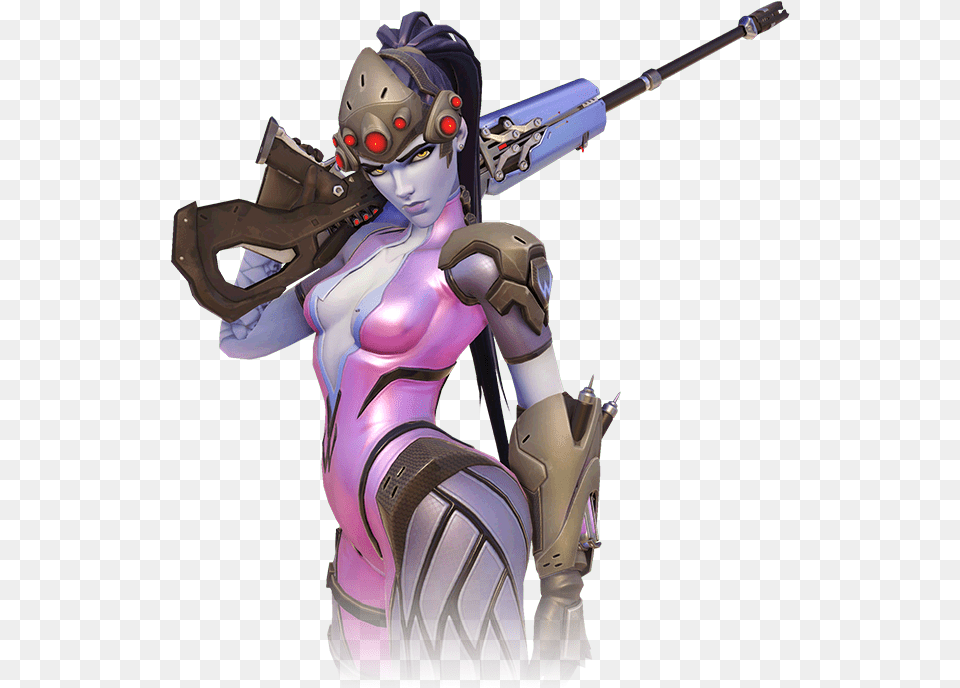 Widowmaker Overwatch, Clothing, Costume, Person, Firearm Png Image