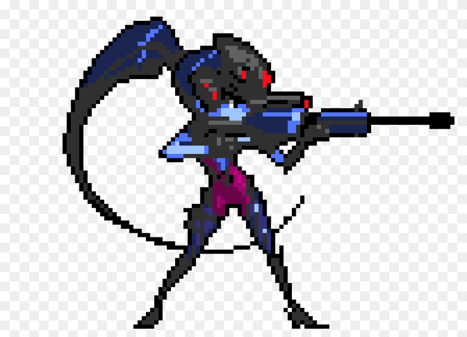 Widowmaker Pixel Art Maker, Person Png Image