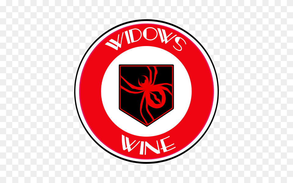 Widows Wine Perk Logo, Emblem, Symbol, Dynamite, Weapon Png Image