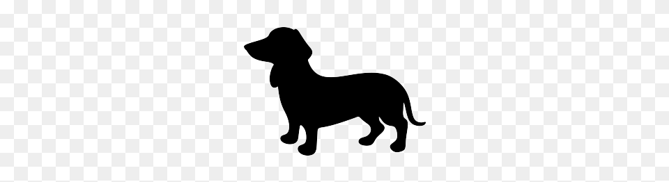 Wiener Dog Silhouette Cricut Dog Silhouette, Stencil, Animal, Bear, Mammal Free Png