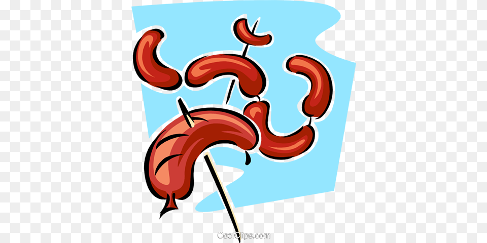 Wiener Roast Royalty Vector Clip Art Illustration, Body Part, Stomach, Dynamite, Weapon Free Png Download