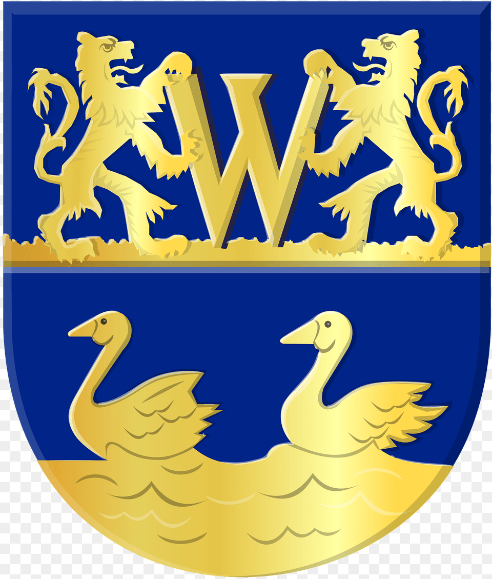 Wieringen Wapen Clipart, Animal, Bird, Logo, Emblem Png Image