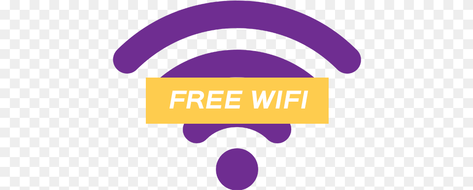 Wifi Graphic Design, Logo, Purple Png