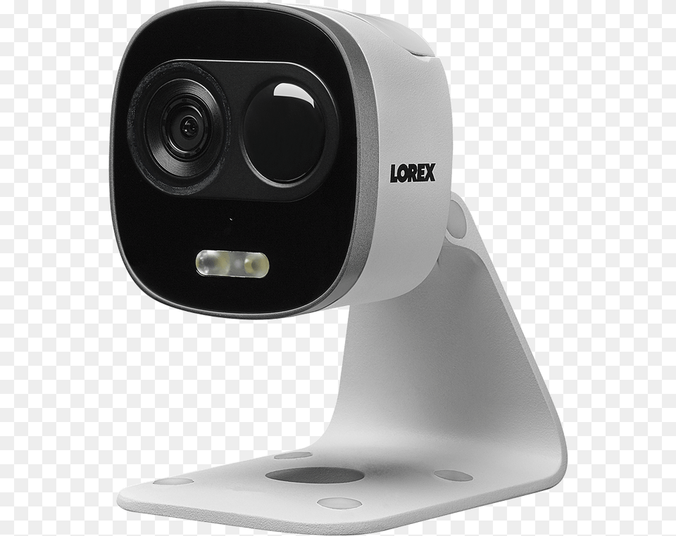 Wifi Hd Outdoor Camera With Motion Activated Bright White Lorex Security Camera, Electronics, Webcam Free Transparent Png