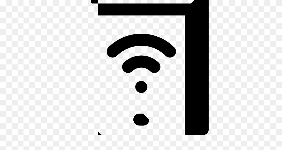 Wifi Icon, Gray Png Image
