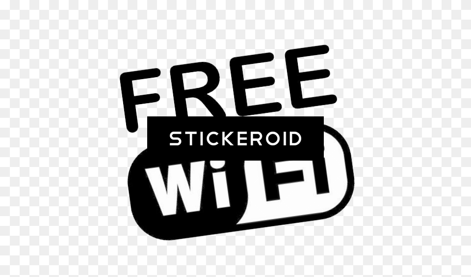 Wifi Icon Download Wifi, Sticker, Logo, Text, Stencil Free Transparent Png