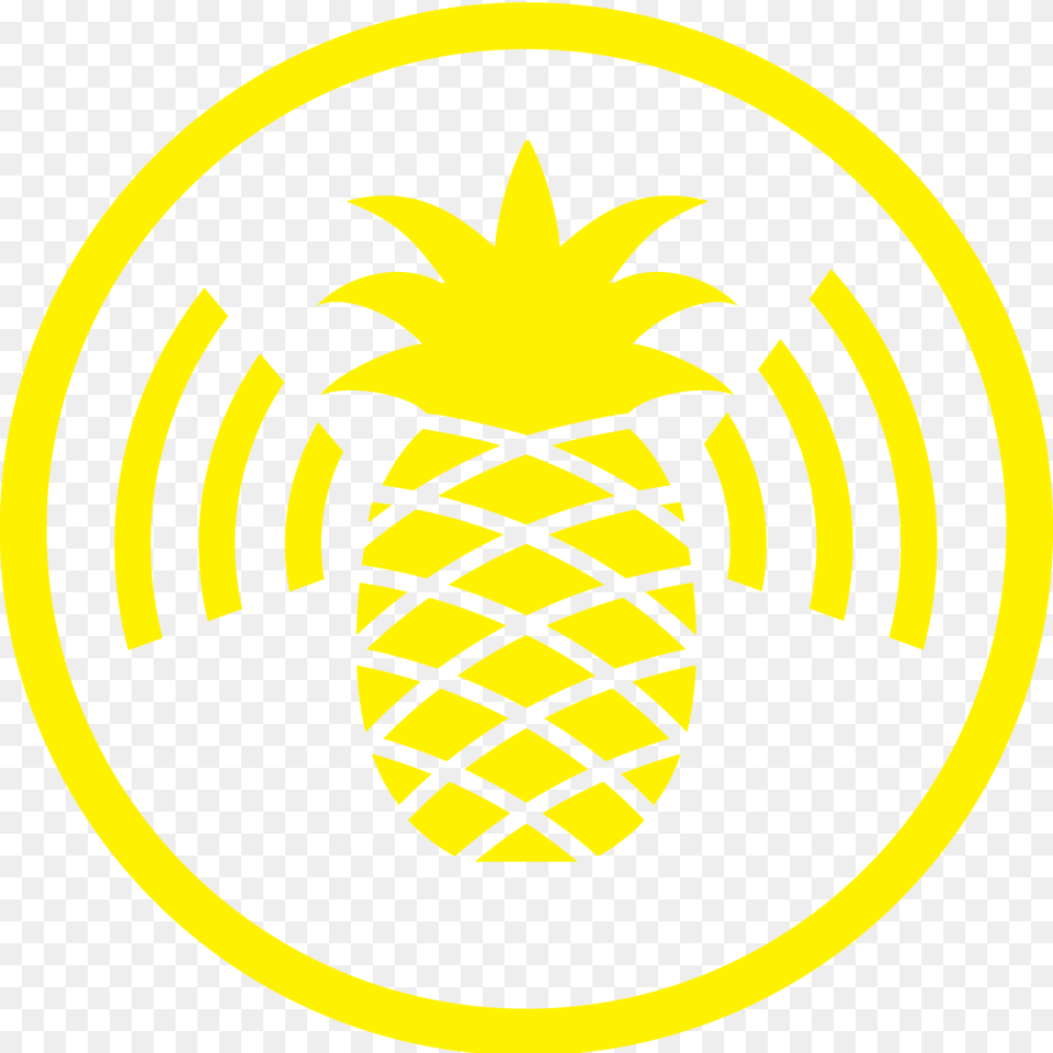 Wifi Pineapple Mark Vstyle Margin Bottom Wifi Pineapple Logo Transparent, Food, Fruit, Plant, Produce Png