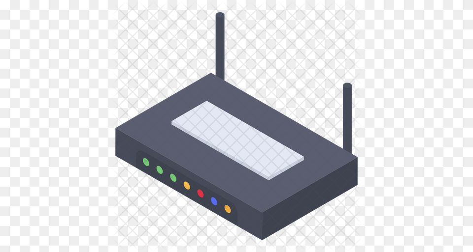 Wifi Router Icon Of Isometric Style Portable, Electronics, Hardware, Modem Free Transparent Png