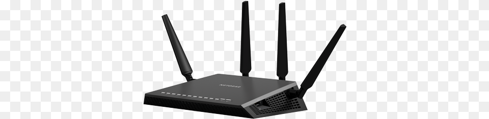 Wifi Router Netgear R7500 Nighthawk X4 Smart Wi Fi Router Black, Electronics, Hardware, Modem Png