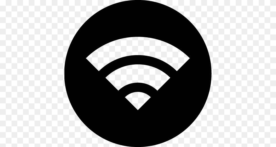 Wifi Symbol, Gray Png
