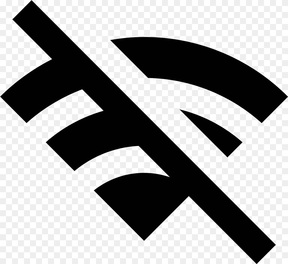 Wifi Teint Icon Sign, Gray Free Png