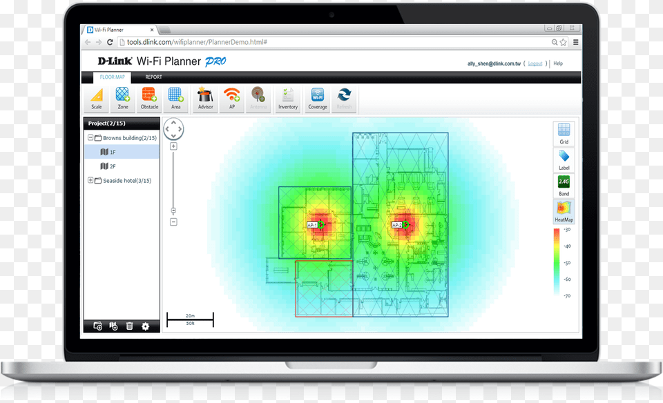 Wifi Zone Planner, Computer, Electronics, Laptop, Pc Free Png