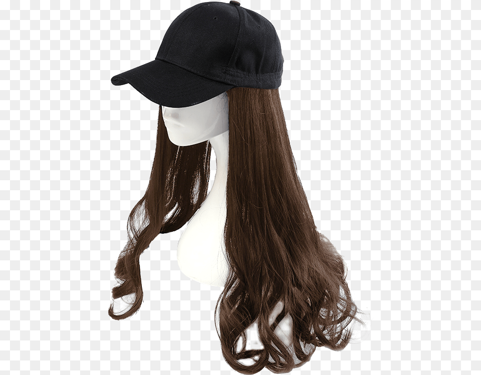 Wig, Baseball Cap, Cap, Clothing, Hat Png Image