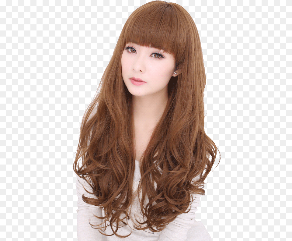 Wig Female Long Curly Hair Large Wave Network Red Lace Wig, Adult, Person, Woman, Face Free Png Download
