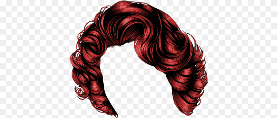 Wig Hair All Red Hair Pic Background, Adult, Female, Person, Woman Free Png Download
