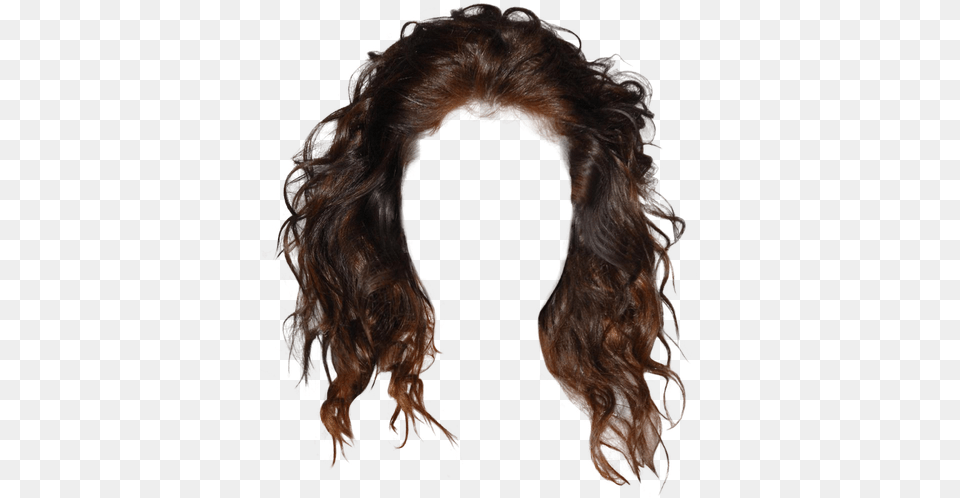 Wig Transparent Image Long Brown Curly Hair, Adult, Female, Person, Woman Free Png Download